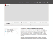 Tablet Screenshot of emeraldcorporation.com